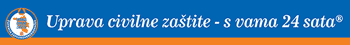 Autor slogana: <br/> Uprava civilne zaštite - s vama 24 sata